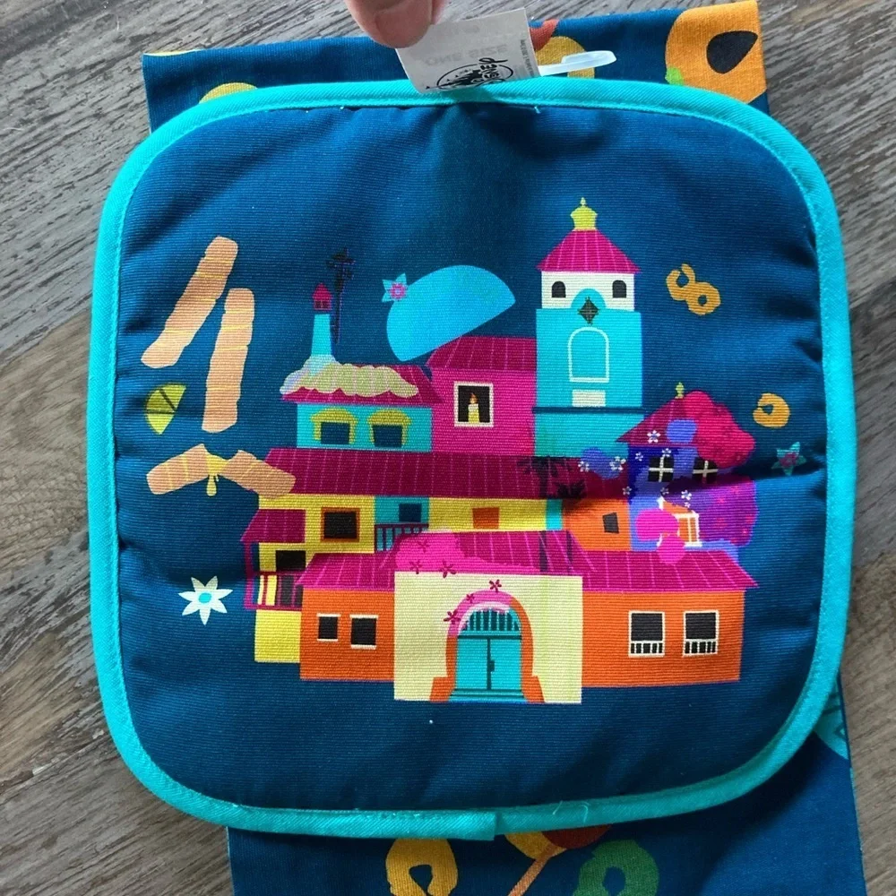 Disney Food and Wine Encanto Dish Towel, Potholder, and Spatula